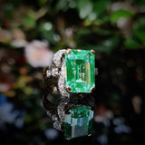 Synthetic Spinel Dress Ring