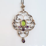 Antique Suffragette Pendant