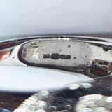 White Topaz & Diamond Ring