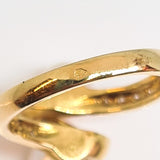 Pearl & Diamond Cross Over Ring