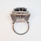 Amethyst & Diamond Dress Ring