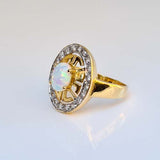 Opal & Diamond Dress Ring