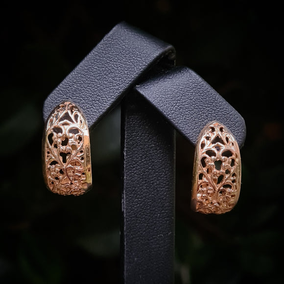 Russian Gold Earrings