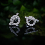 Hermès "Finesse" Diamond Stud Earrings
