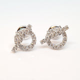 Hermès "Finesse" Diamond Stud Earrings