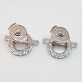 Hermès "Finesse" Diamond Stud Earrings
