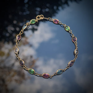 Multi-Stone Spectacle-Set Bracelet