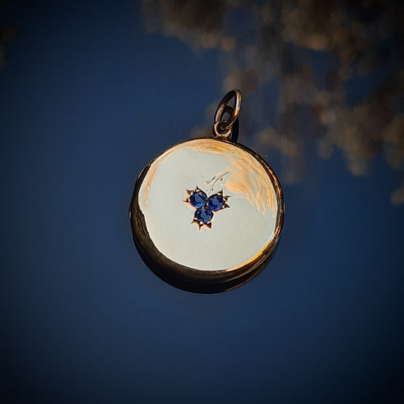 Antique Sapphire-Set Locket