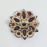Vintage Garnet Brooch