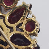 Vintage Garnet Brooch