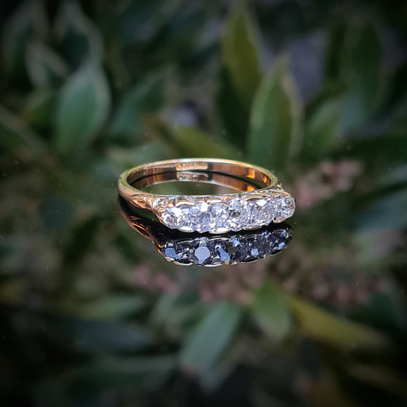 Antique Five Stone Ring