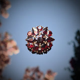 Vintage Garnet Brooch