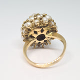 Vintage Pearl Bombé Ring