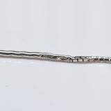 Diamond Drop Threader Earrings