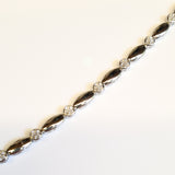 White Gold Diamond-Set Bracelet
