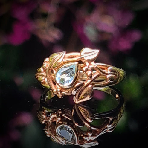 Clogau Gold Aquamarine Ring