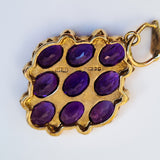 Vintage Amethyst & Pearl Pendant